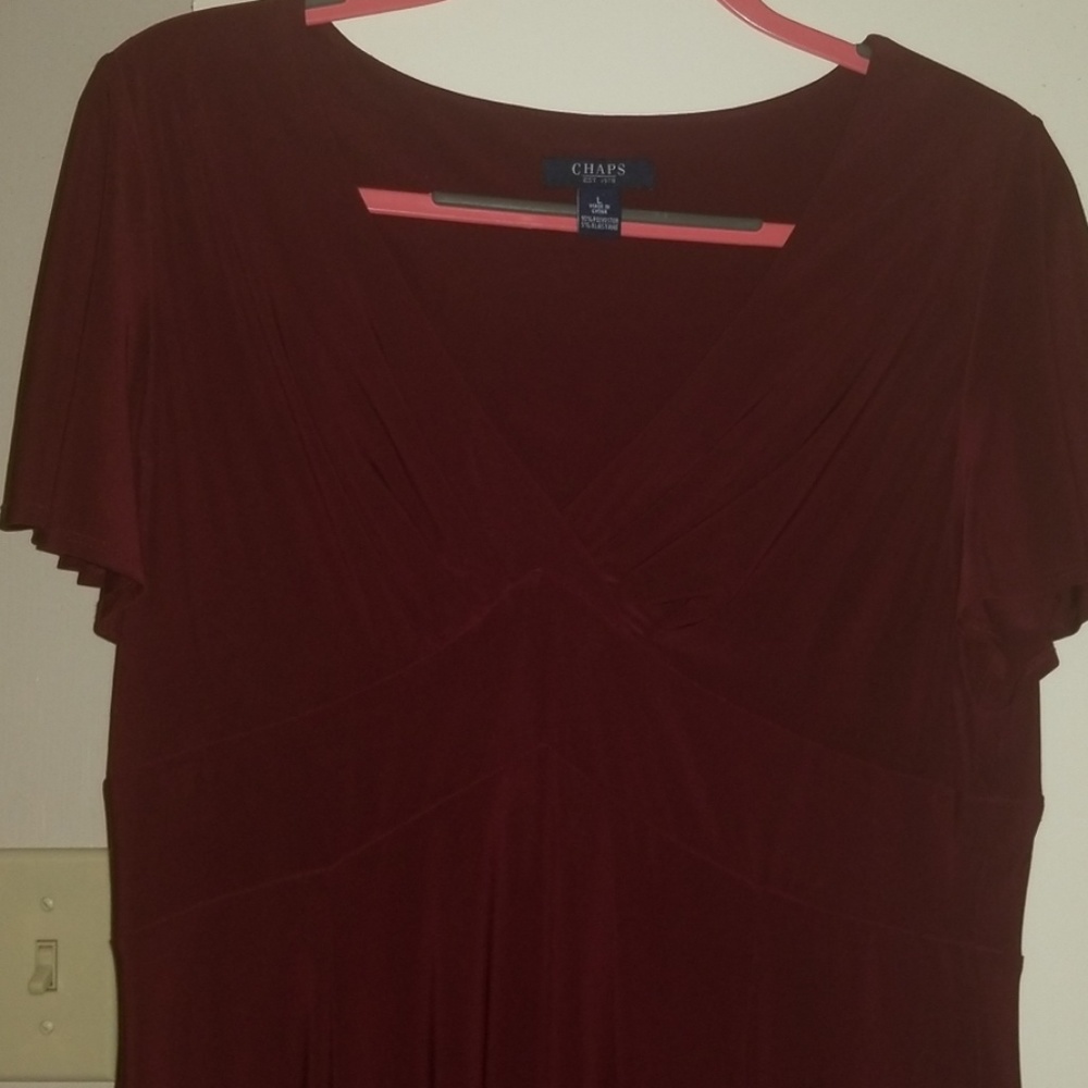 Maroon dress